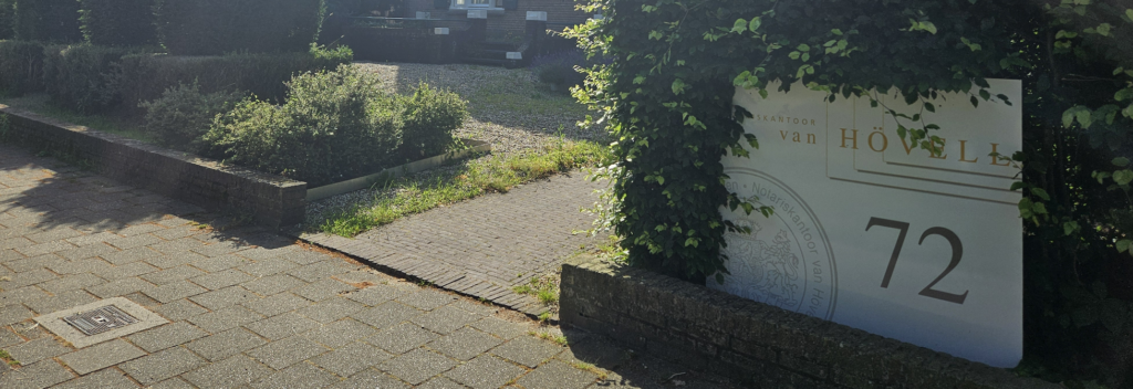 Banner van Hovell Notarissen Wijchen